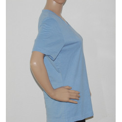 Damen T-Shirt für Sport & Freizeit ~ in Farbe Himmelblau, Größe 42 ~ Bild Nr.2