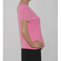 Hollywood Damen T-Shirt für Sport & Freizeit ~ in Farbe Pink, Größe S ~ Bild Nr.2