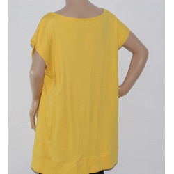 damen-t-shirt-gelb-aufdruck-silber-groesse-xl-nr3