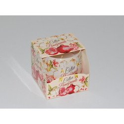 Glas Duftkerze mit Brenndauer 30 Stunden Cotton Pomegranate - Kerze GRATIS