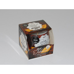 Glas Duftkerze mit Brenndauer 30 Stunden Home Sweet Home Anti Tobacco - Kerze GRATIS