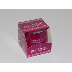 Glas Duftkerze mit Brenndauer 30 Stunden Pro Stesti - Kerze GRATIS