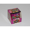 Glas Duftkerze mit Brenndauer 30 Stunden Fresh Fruits Lila - Kerze GRATIS