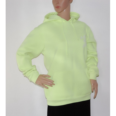 damen-kapuze-hoodie-fleece-sweatshirt-neongelb-nr1