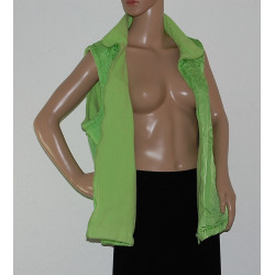 damen-weste-neon-gruen-damenweste-steppweste-xl-nr1