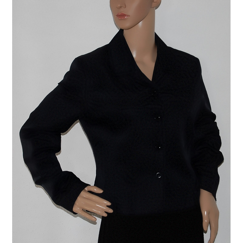 damen-sakko-schwarz-farbe-elegant-groesse-38-40-nr1