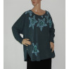 uebergroesse-damenbluse-rundhals-gruen-blumen-groesse-48-50-nr1