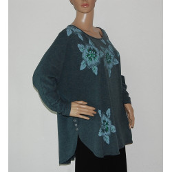 uebergroesse-damenbluse-rundhals-gruen-blumen-groesse-48-50-nr2