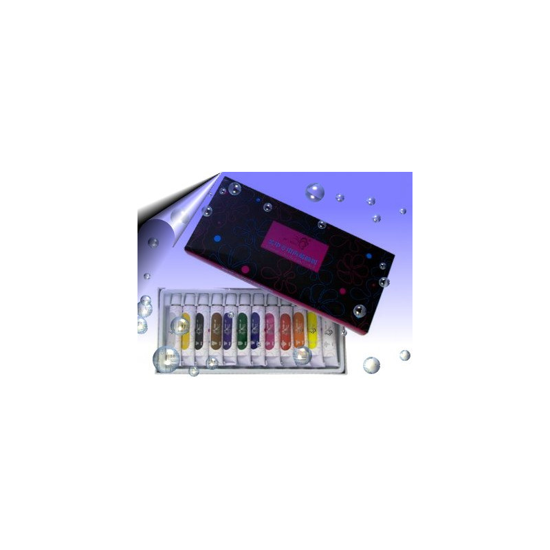 Nailart-Acrylfarben-12er-Set