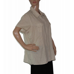 BIAGGINI-leinen-kurzarm-frauenhemd-bluse-beige-groesse-46-48-nr2