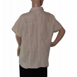 BIAGGINI-leinen-kurzarm-frauenhemd-bluse-beige-groesse-46-48-nr3