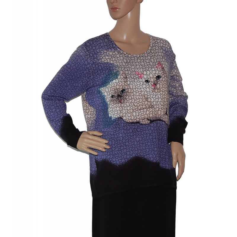 OVANTI-strickdesign-viskose-hochwertig-damen-pullover-katzen-motiv-groesse-44-46-nr1
