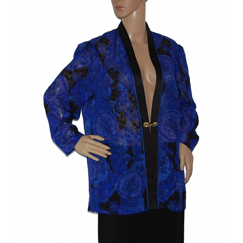 elegante-ueberwurf-bluse-langarm-blau-schwarz-groesse-40-42-nr1