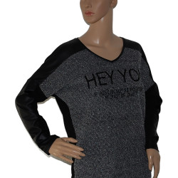 damen-t-shirt-langarm-schwarz-glitzer-groesse-s-m-nr1