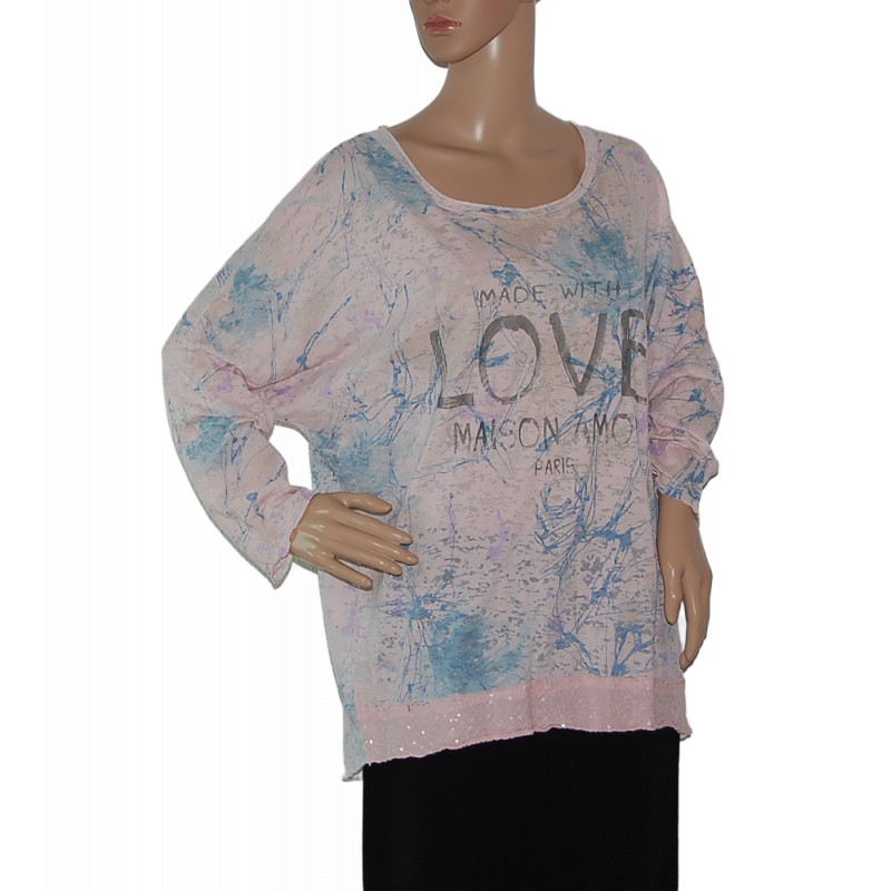 langarm-damenbluse-bunt-pailletten-groesse-42-44-nr1