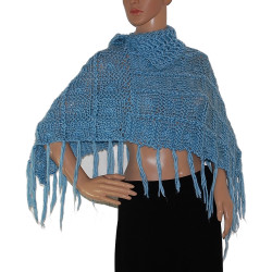gestrickt-damen-poncho-kurz-rollkragen-hellblau-groesse-m-l-nr1