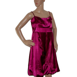 elegantes-satiniertes-damenkleid-kirschrot-groesse-m-l-nr1