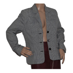 damen-sakko-schwarz-weiss-kariert-groesse-36-38-nr3