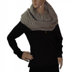 hm-damen-loop-schal-breit-beige-silber-pailletten