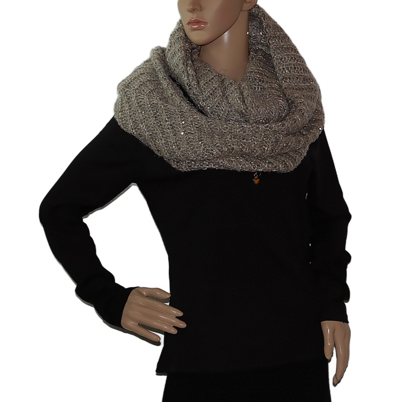 hm-damen-loop-schal-breit-beige-silber-pailletten