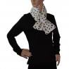 damen-schal-krawatte-dalmatiner-look-schwarz-weiss