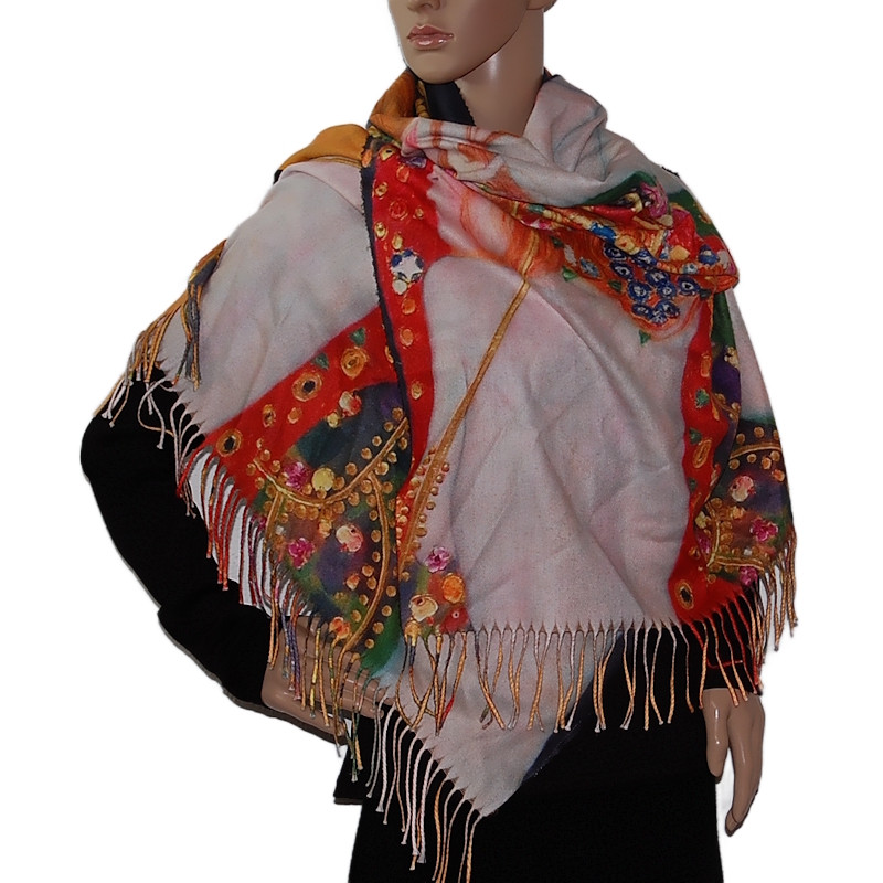 damen-stole-schal-klimt-kunstdruck-wasserschlangen-II
