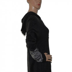 damen-pullover-lang-kapuze-grau-groesse-x-xl-nr2