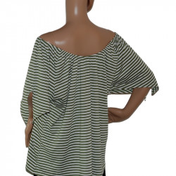 damen-shirt-kurzarm-gruen-weiss-groesse-48-50-nr3