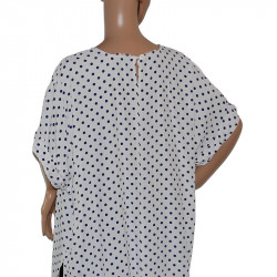 damen-bluse-weiss-blau-gepunktet-groesse-44-46-nr3