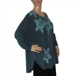 uebergroesse-damenbluse-rundhals-gruen-blumen-groesse-48-50-nr2