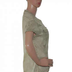 damenbluse-geknopft-kurzarm-gruen-groesse-38-40-nr2