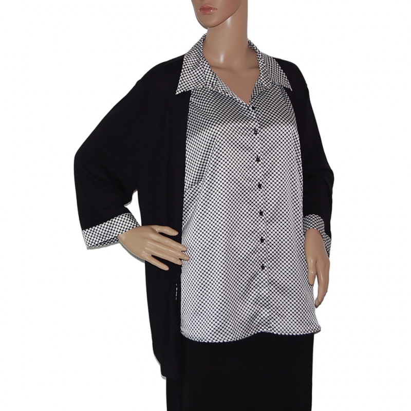 zweiteilige-damenbluse-weste-groesse-46-48-nr1