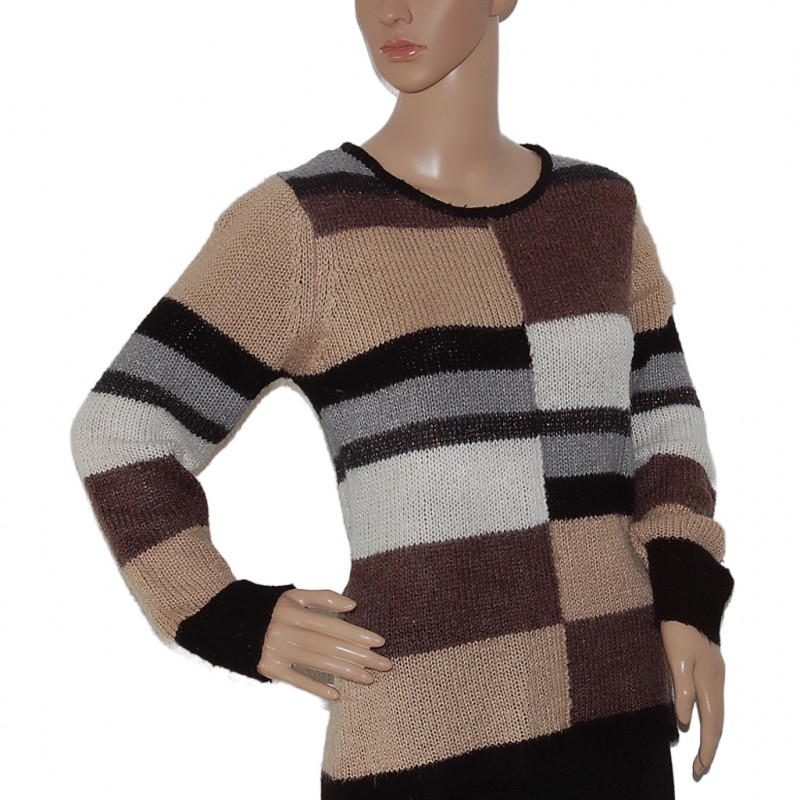 5-farbig-gestreift-damenpullover-groesse-38-40-nr1