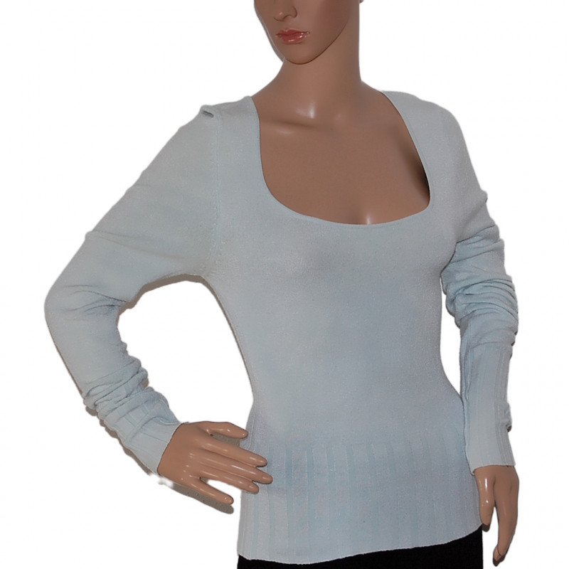 damen-pullover-elastisch-gruen-groesse-40-42-nr1