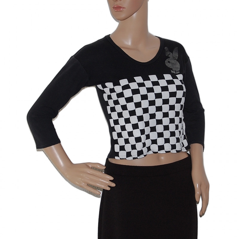 playboy-hase-logo-damen-t-shirt-groesse-34-36-nr1