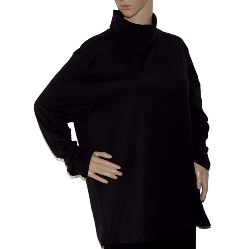 amisu-damen-rollkragen-langarm-schwarz-groesse-xl-nr1