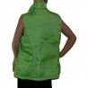 2 Gesichter Neongrüne Damenweste/Steppweste Größe L/XL - Rückansicht