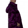 Wattierte Chillytime Damen Steppjacke in Violett - Größe 40/42 - Seitenansicht