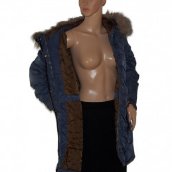 Damen Steppjacke YOUNG SPIRIT, in Blau - Größe 40/42 - Hauptansicht