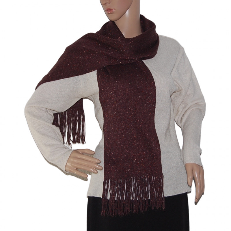 elegante-braun-glitzer-schal-fransen-nr3