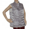 2 Gesichter Silber Beige Damenweste Größe 44/46 - Farbansicht