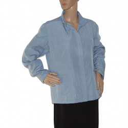 Leichte Damen Jacke gesteppt, in Hellblau - Größe 42/44 - Vorderansicht