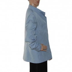 Leichte Damen Jacke gesteppt, in Hellblau - Größe 42/44 - Seitenansicht