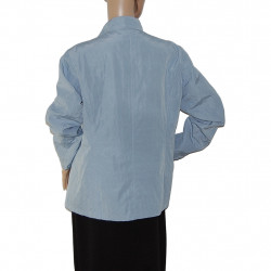 Leichte Damen Jacke gesteppt, in Hellblau - Größe 42/44 - Rückansicht