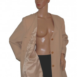 Stilvoller Damen-Sakko/Blazer Canda in Beige - Größe 50 - Hauptansicht
