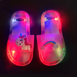 LED-Sandalen für Mädchen Größe 28/29 – Magische Lichtshow bei jedem Schritt