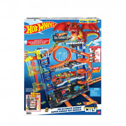 Motorisierter Aufzug und mehrstöckige Parkgarage Detail