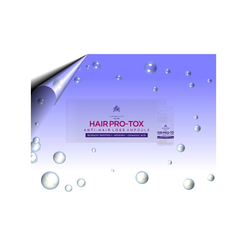 Haarampullen gegen Haarausfall 6x10ml fördern Haarwachstum, stärken Haarwurzeln und verbessern die Haardichte