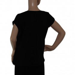 Damen T-Shirt aus 95 % Baumwolle und 5 % Elastan, weich, elastisch und angenehm zu tragen